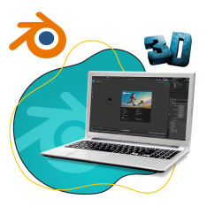 Blender - КИБЕРшкола программирования для детей, компьютерные курсы для школьников, начинающих и подростков - KIBERone г. Рязанский