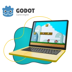 Godot. Основа создания легендарных игр - КИБЕРшкола программирования для детей, компьютерные курсы для школьников, начинающих и подростков - KIBERone г. Рязанский