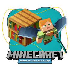 Minecraft Education - КИБЕРшкола программирования для детей, компьютерные курсы для школьников, начинающих и подростков - KIBERone г. Рязанский