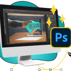 Волшебный Photoshop - КИБЕРшкола программирования для детей, компьютерные курсы для школьников, начинающих и подростков - KIBERone г. Рязанский
