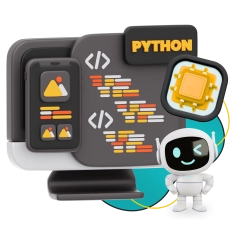Мой первый сайт с мозгами: Python + AI - КИБЕРшкола программирования для детей, компьютерные курсы для школьников, начинающих и подростков - KIBERone г. Рязанский