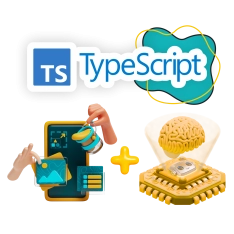 TypeScript + AI: создаём умные веб-приложения - КИБЕРшкола программирования для детей, компьютерные курсы для школьников, начинающих и подростков - KIBERone г. Рязанский