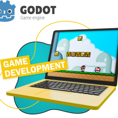 Godot.  Основа создания легендарных игр - КИБЕРшкола программирования для детей, компьютерные курсы для школьников, начинающих и подростков - KIBERone г. Рязанский