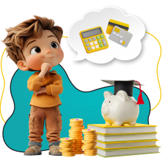 Финансовый интеллект вместе KIBERone - КИБЕРшкола программирования для детей, компьютерные курсы для школьников, начинающих и подростков - KIBERone г. Рязанский