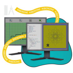 Исполнители чертежник и черепашка - КИБЕРшкола программирования для детей, компьютерные курсы для школьников, начинающих и подростков - KIBERone г. Рязанский