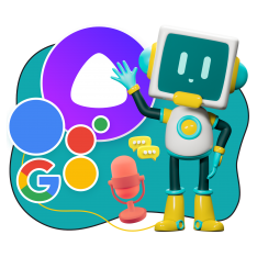 Голосовой помощник Алиса - КИБЕРшкола программирования для детей, компьютерные курсы для школьников, начинающих и подростков - KIBERone г. Рязанский