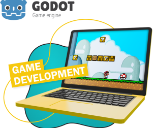 Godot.  Основа создания легендарных игр - КИБЕРшкола программирования для детей, компьютерные курсы для школьников, начинающих и подростков - KIBERone г. Рязанский